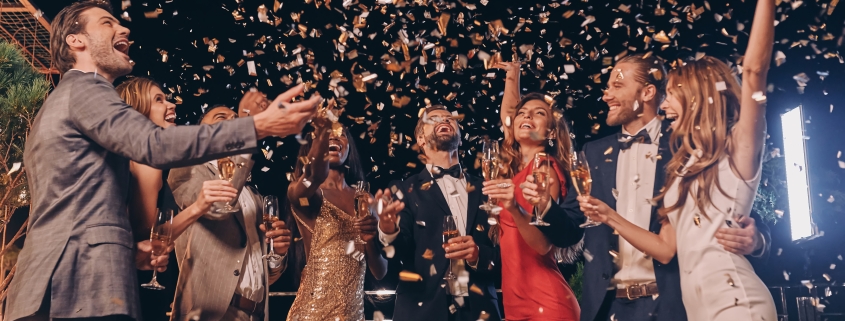 groupe de personnes millionnaires